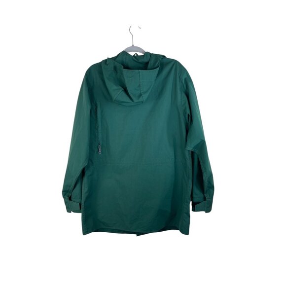 Holubar Green Hooded Outdoor Jacket Medium With Snap Buttons & Pockets - Picture 5 of 10